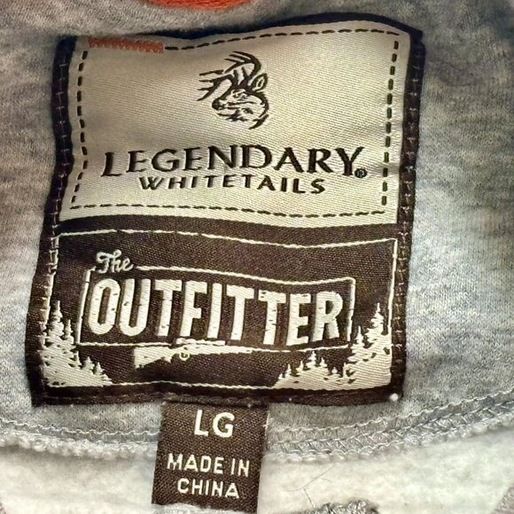 ~~Legendary Whitetails Pull Over L Sweat Shirt ****** - Picture 4 of 5